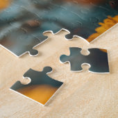 Puzzle Papillon sur un souci (Côté)