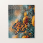 Puzzle Papillon sur un souci (Vertical)