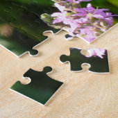 Puzzle Papillon Swallowtail sur Fleurs sauvages pourpres (Côté)