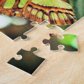 Puzzle Papillon vert Poser Cadre Créer Votre Propre Photo (Côté)