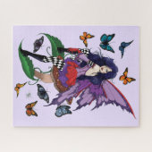 Puzzle Papillons aux champignons poilus (Horizontal)