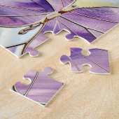 Puzzle Papillons bleu violet (Côté)