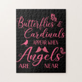Puzzle Papillons & Cardinaux Apparaissent Quand Angel Est (Vertical)