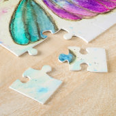 Puzzle Papillons colorés mignons (Côté)