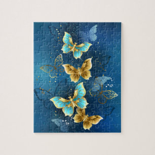 Puzzle Papillons dorés