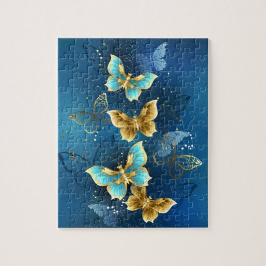 Puzzle Papillons dorés (Vertical)