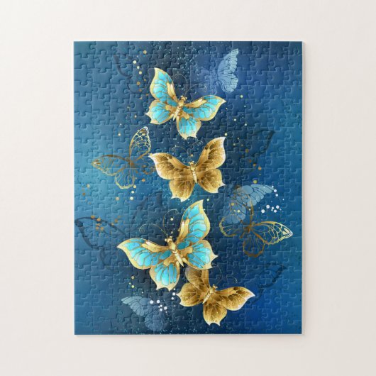 Puzzle Papillons dorés (Vertical)