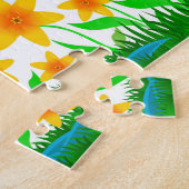 Puzzle Papillons et fleurs (Côté)