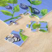 Puzzle Papillons et myrtilles (Côté)