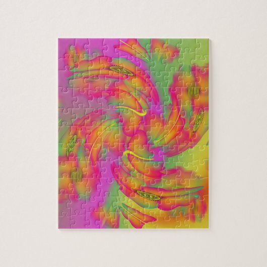 Puzzle Papillons & Fleurs (Vertical)