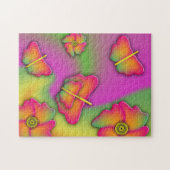 Puzzle Papillons & Fleurs (Horizontal)
