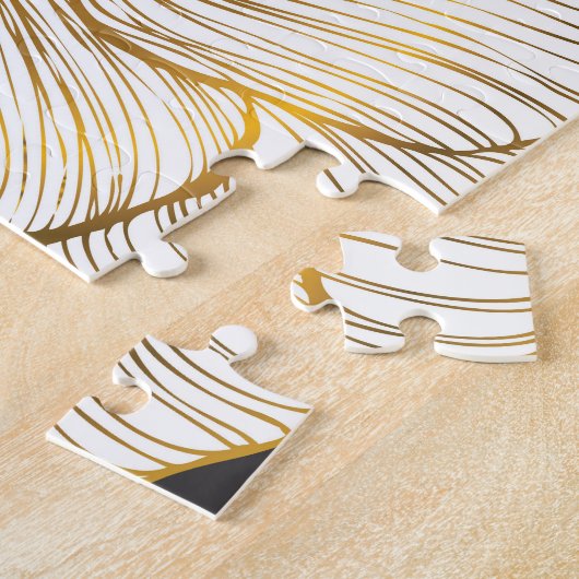 Puzzle Papillons & Fleurs : Motif Boho de printemps (Côté)