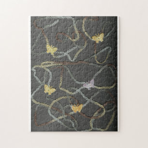 Puzzle Papillons flottants