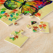 PUZZLE PAPILLONS PRINTANIERS NATURE COLORÉE (Côté)