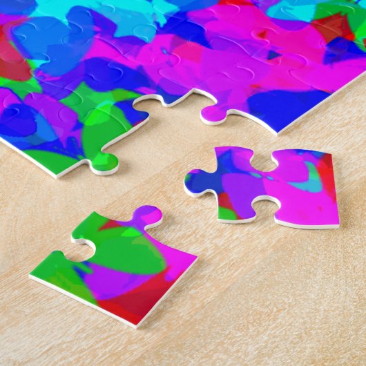 Puzzle Papillons psychédéliques (Côté)