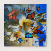 Puzzle Papillons vibrants, (Horizontal)