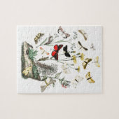 Puzzle Papillons vintages & papillons de nuit Illustratio (Horizontal)