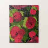 Puzzle Papps peints | Art floral (Vertical)