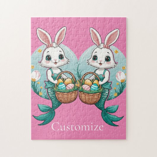 Puzzle Pâques Bunny Mermaid Thunder_Cove (Vertical)