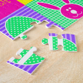 Puzzle Pâques colorée (Côté)