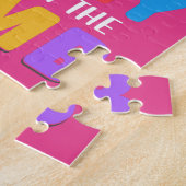 PUZZLE PÂQUES" IL NE S'AGIT PAS DU BUNNY" PERSONNALISÉ (Côté)