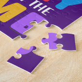 PUZZLE PÂQUES" IL NE S'AGIT PAS DU BUNNY" PERSONNALISÉ JI (Côté)