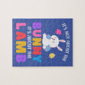 PUZZLE PÂQUES" IL NE S'AGIT PAS DU BUNNY" PUZZLE! JIGSAW  (Horizontal)