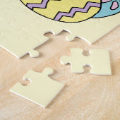 Puzzle Pâques Panier Tabby Kitten (Côté)