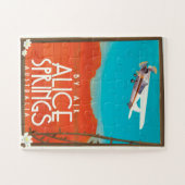 Puzzle Par avion - Alice Springs Australie (Horizontal)