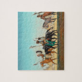 Puzzle Parade des guerriers par Maynard Dixon (Vertical)