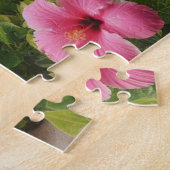 Puzzle Paradis de palmiers Tranquillité Tropicale (Côté)
