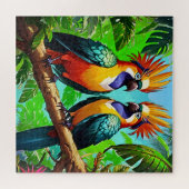 Puzzle Paradis des oiseaux exotiques (Horizontal)