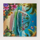 Puzzle Paradis tropical pour enfants (Horizontal)