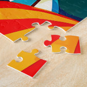 Puzzle Parapluie Abstrait Rainbow Beach (Côté)