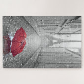 Puzzle Parapluie rouge (Horizontal)
