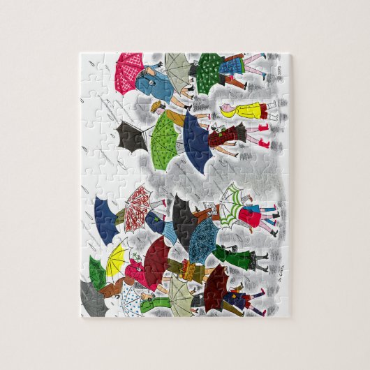 Puzzle Parapluies (Vertical)