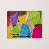 Puzzle Parapluies vibreuses et colorées (Horizontal)