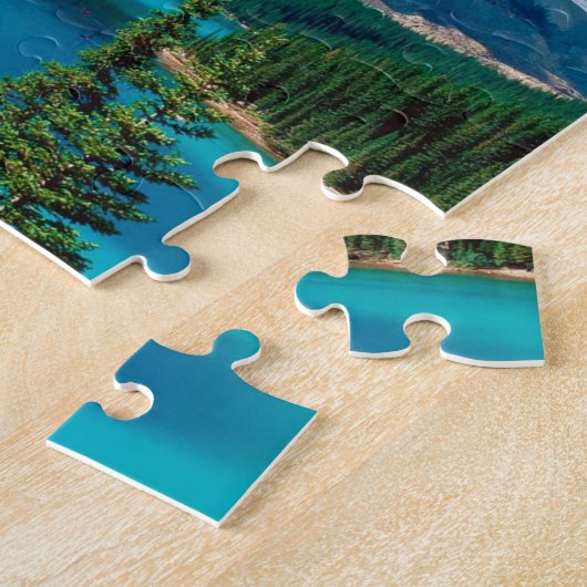 Puzzle Parc Canada de moraine de lac (Côté)
