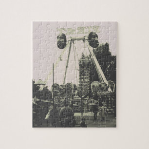 Puzzle Parc d'attractions vintage Autriche Vienne Prater