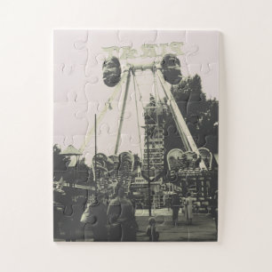 Puzzle Parc d'attractions Vintage Autriche Vienne Prater