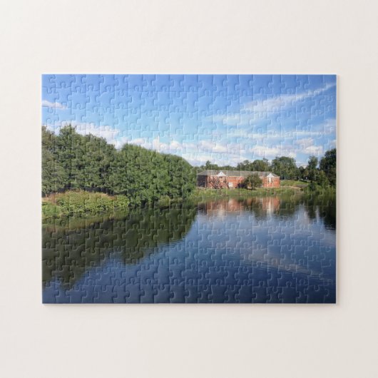 Puzzle Parc de la rivière de Glasgow (Horizontal)