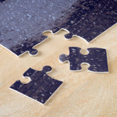 Puzzle Parc de la ville enneigée en hiver le soir (Côté)