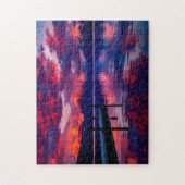 Puzzle Parc des glaciers du lac McDonald. (Vertical)