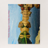 Puzzle Parc d'état de Custer Dakota. voeux de Noël (Vertical)