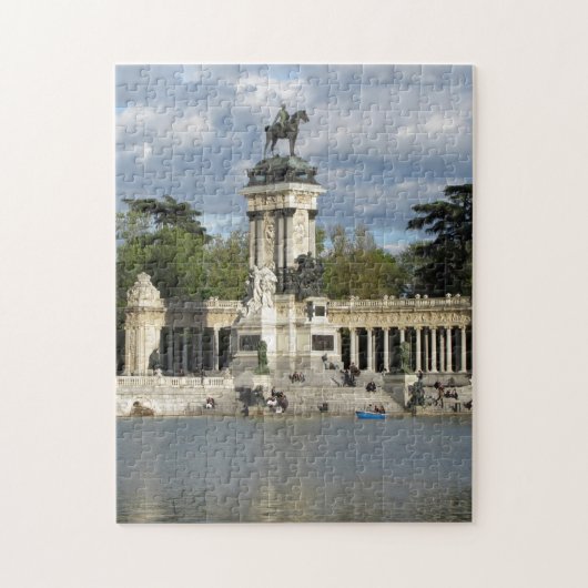 Puzzle Parc du Retiro de Buen, Madrid, Espagne (Vertical)