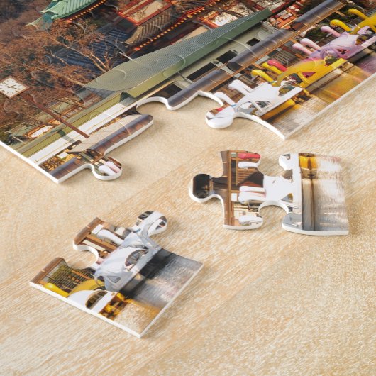 Puzzle Parc d'Ueno à Tokyo, Japon (Côté)