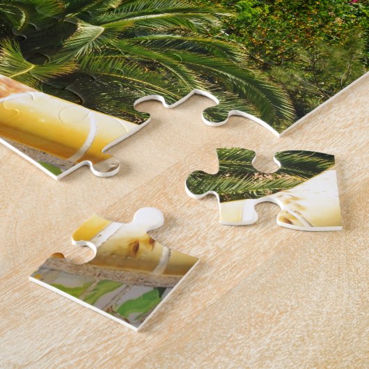 Puzzle Parc Guell à Barcelone, Espagne (Côté)