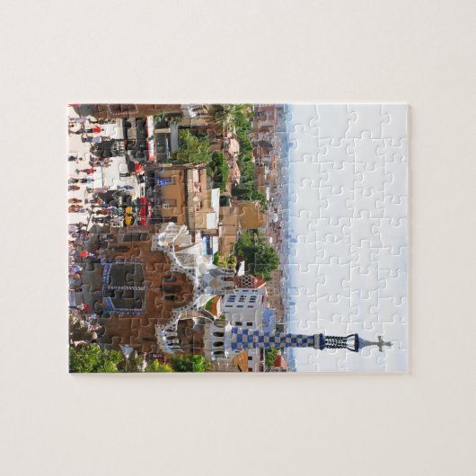 Puzzle Parc Guell à Barcelone, Espagne (Horizontal)