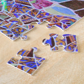 Puzzle Parc Guell, Barcelone, Espagne (Côté)