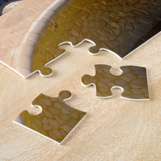 Puzzle Parc Guell Gaudi Barcelone. (Côté)